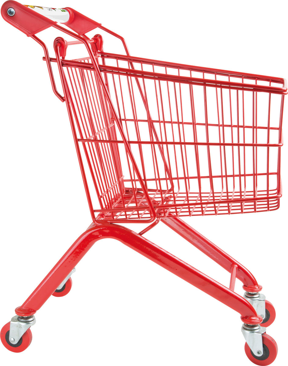 Panier De Courses Jouet Pour Enfant – Mini Caddie En ABS Coloré | Jeu De Simulation Supermarché | Pour Développer Imagination Et Coordination