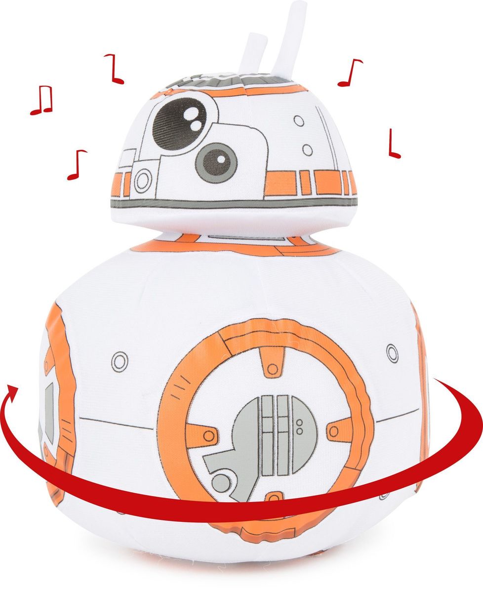 Star Wars BB-8 en peluche avec effets sonores