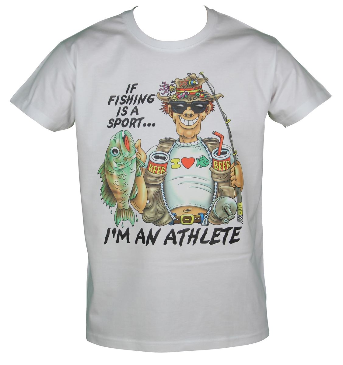 Avoir Images T Shirt Pecheur Athlete le plus cool par