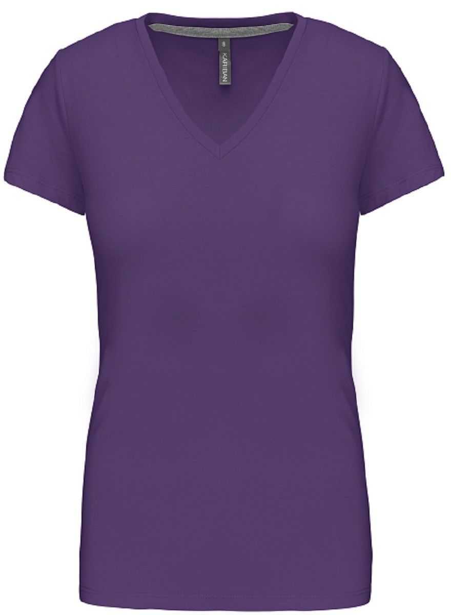 Shirt Col Tee Shirt Lilas Femme Crew Neck T-shirt Women