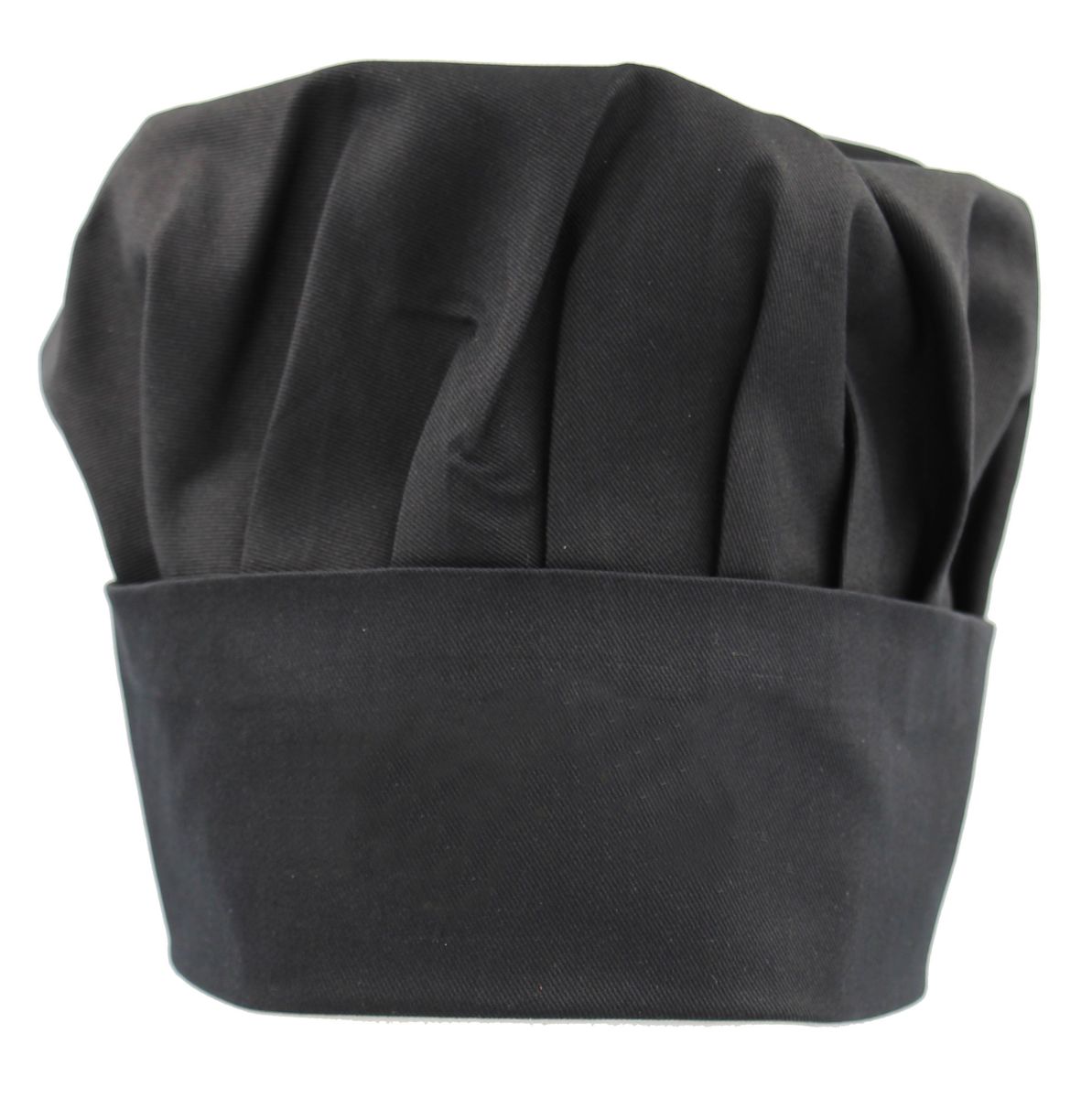 Toque cuisinier - coloris noir