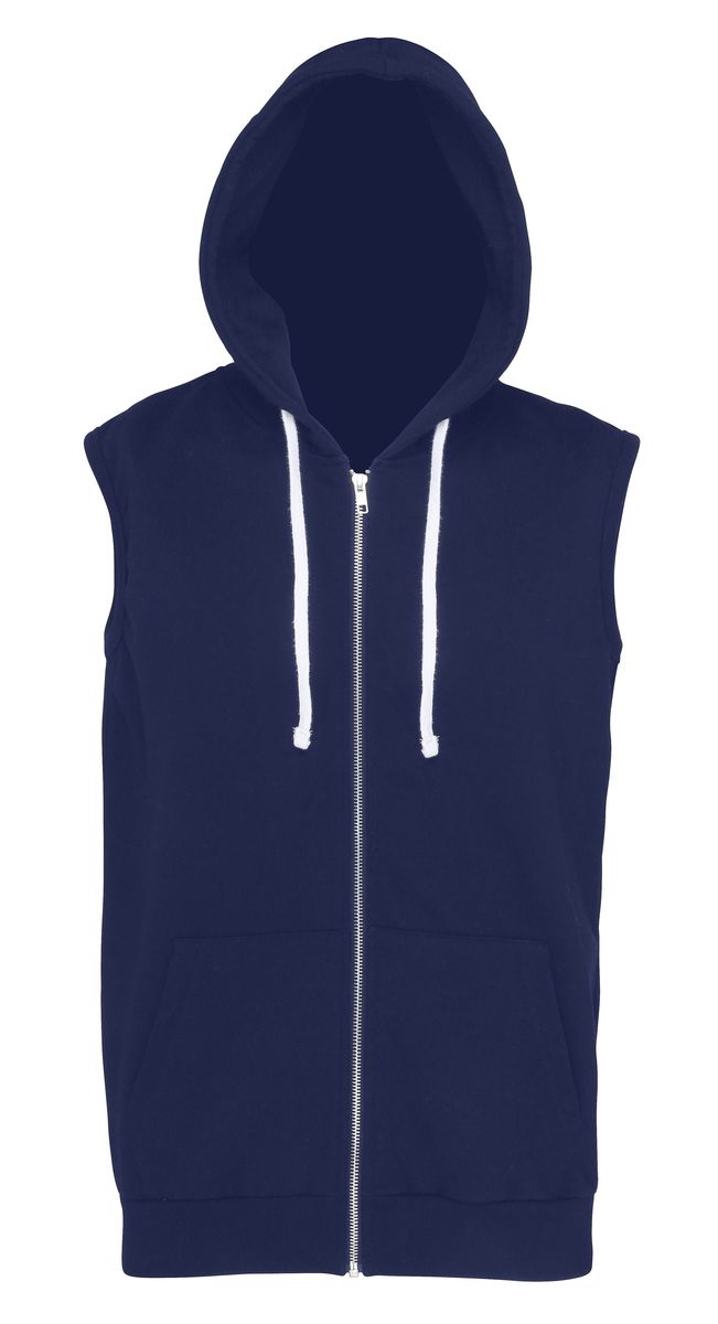 Bleu Marine Gilet Sweat Capuche Homme Gilet Zip Homme Made In