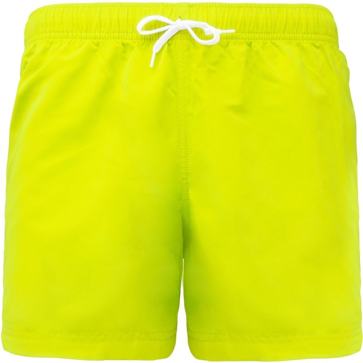 short de bain pour homme PA169 jaune fluo
