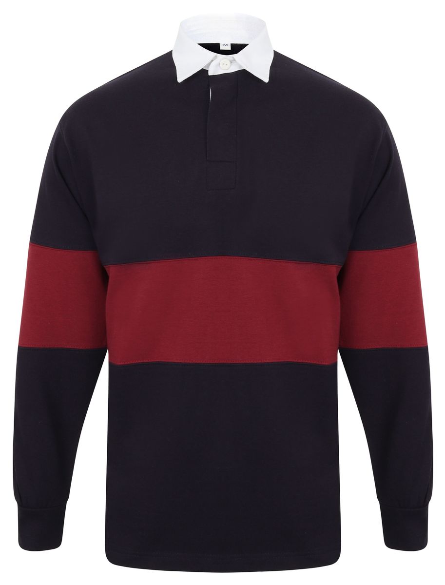 Maillot col polo de rugby homme