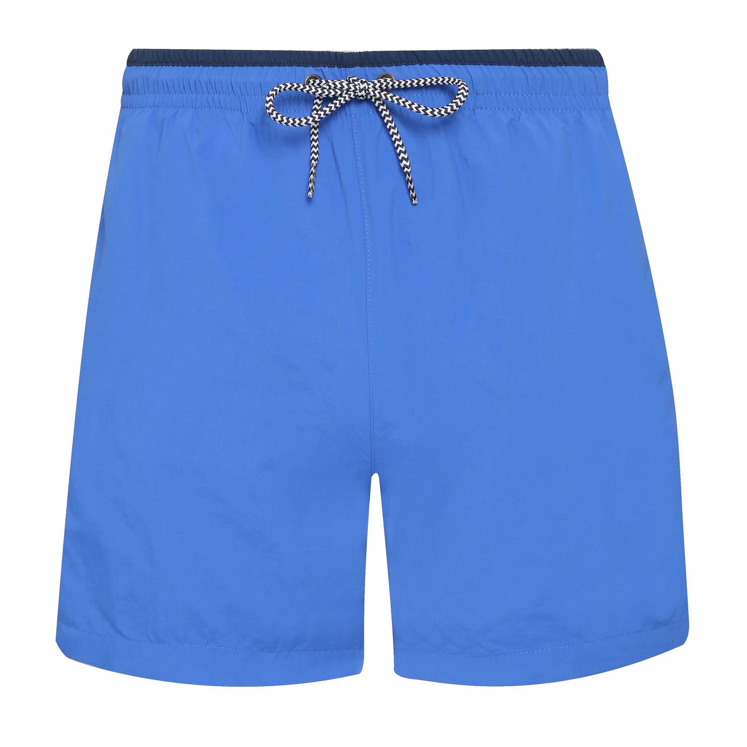short de bain pour homme AQ053 bleu roi et navy