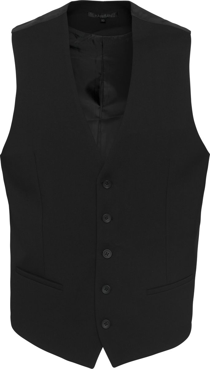 Gilet sans manches veston serveur homme