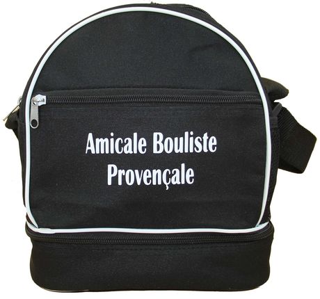Patoutatis - Sac bandoulière pour 3 boules de pétanque - Je suis le roi du carreau - bleu Patoutatis - Sac bandoulière pour 3 boules de pétanque - Je suis le roi du carreau - bleu