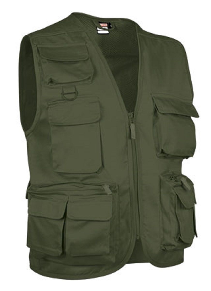 Gilet sans manche homme treeland t607 multitubes - vert Gilet sans manche homme treeland t607 multitubes - vert