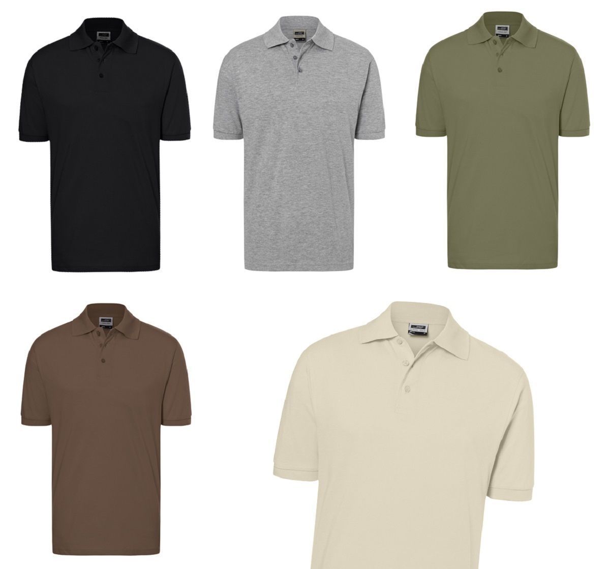 Lot De 5 T-shirts à Manches Courtes THE SET – Taille 12 Ans – Couleurs : Marron, Rouge, Rose, Blanc - 5