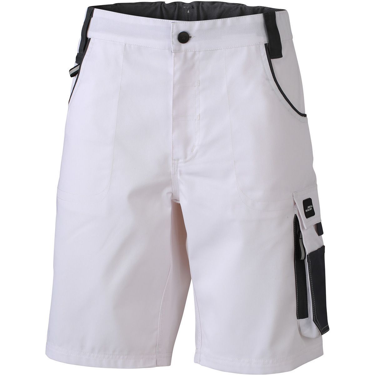 SELECT Bermuda Thermique Homme Taille L Blanc/Noir - Chaleur Et Maintien Optimal
