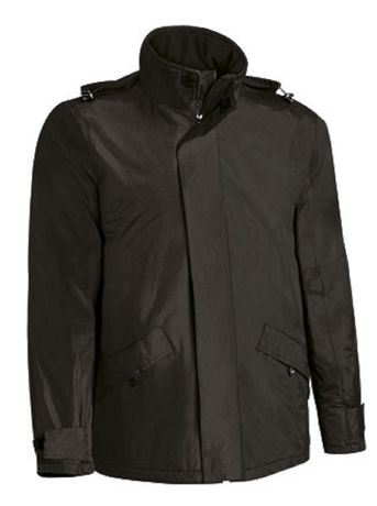 Parka Doublure Matelassée Kariban - Noir XXL Homme, Polyester Oxford, Fermeture Zip, Poches Zippées, Capuche, Col Polaire - Veste Chaude Hiver - 2