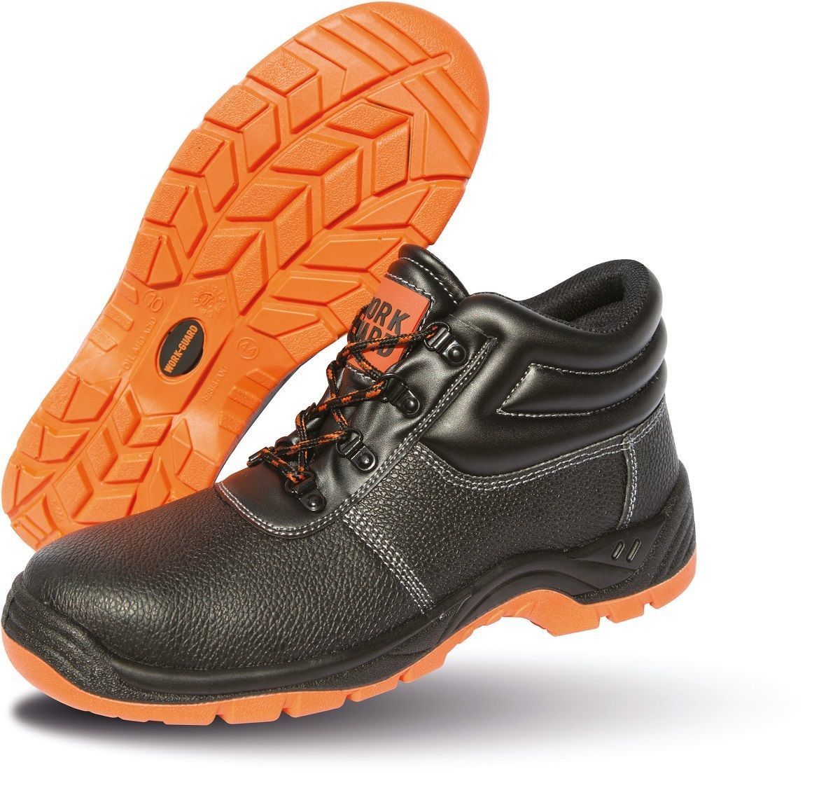 Chaussures de sécurité Résistance au substances abrasives