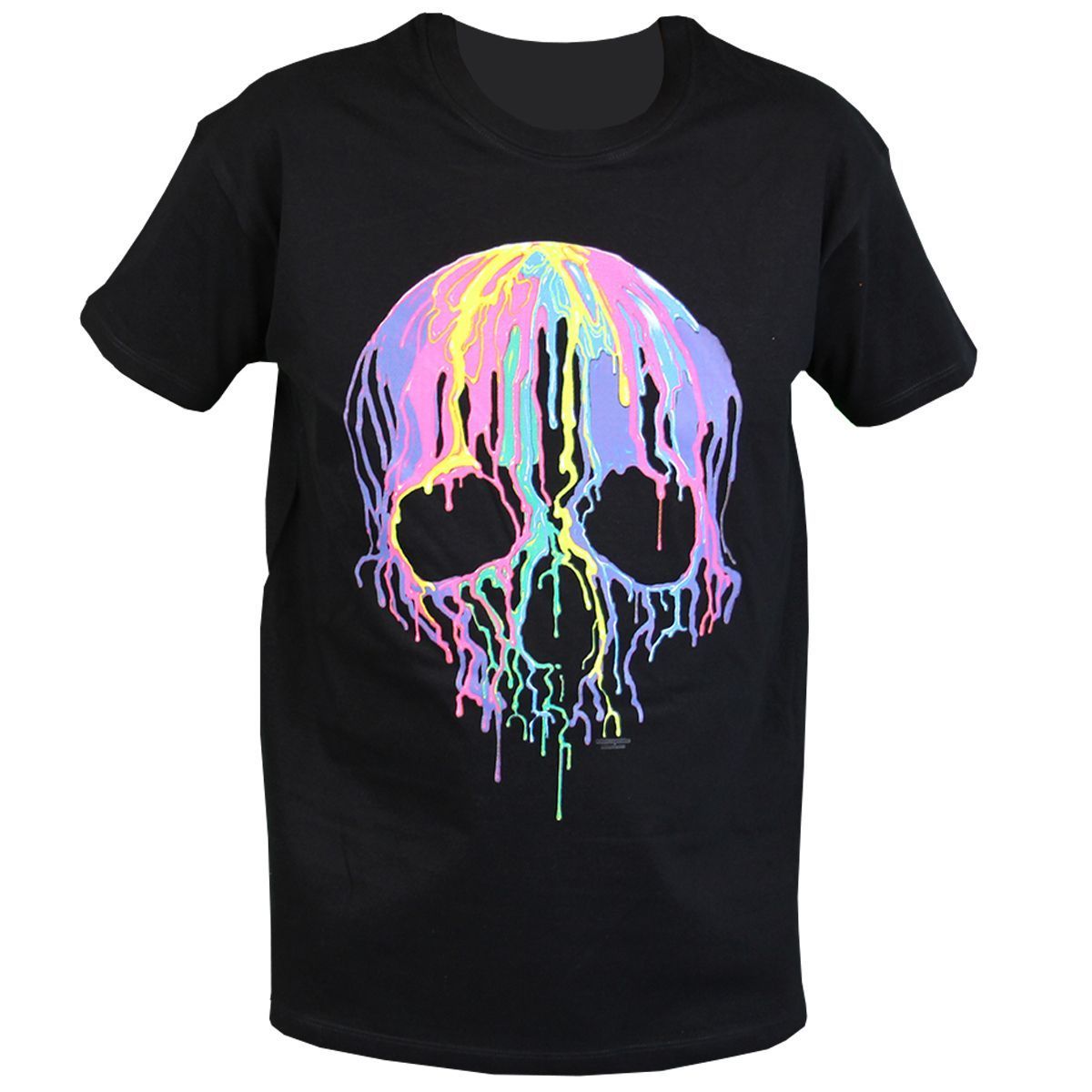 Homme, Tops, Bleu, Taille: 3XL T-shirt Col Rond Tête de Mort Homme, Tops, Bleu, Taille: 3XL T-shirt Col Rond Tête de Mort