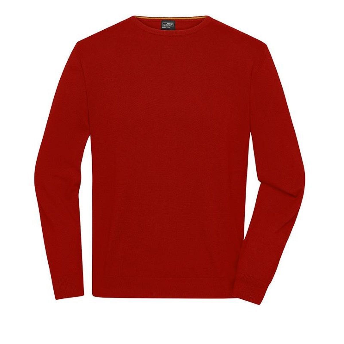Pull homme à col roulé avec cachemire - rouge érable Pull homme à col roulé avec cachemire - rouge érable