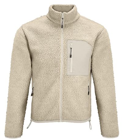 Blouson sherpa - Unisexe - 04042 - beige naturel