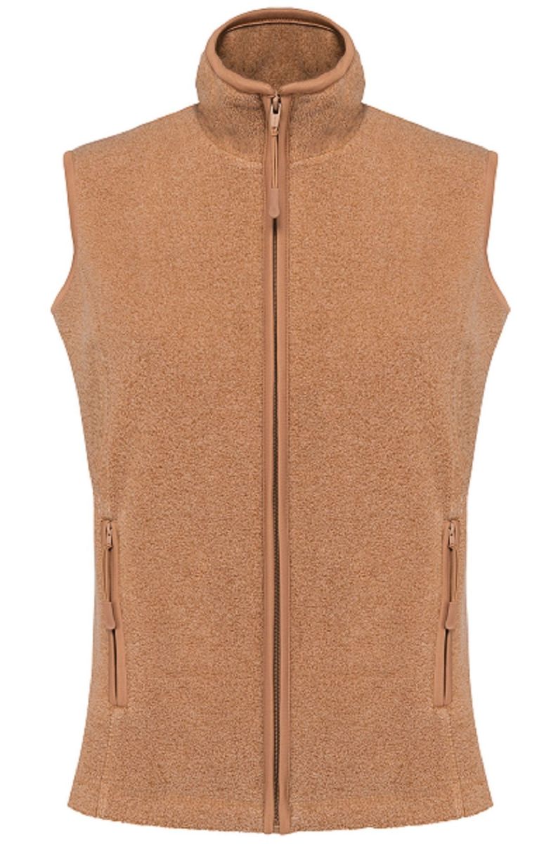 Gilet Sans Manches Femme En Polaire – Léger, Chaud, Avec Poches, Col En V - 6