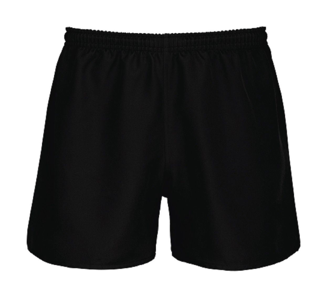 GOAT Air Black No6 - Short De Sport Unisexe Noir - Coupe Courte - Lot De 3 Pièces