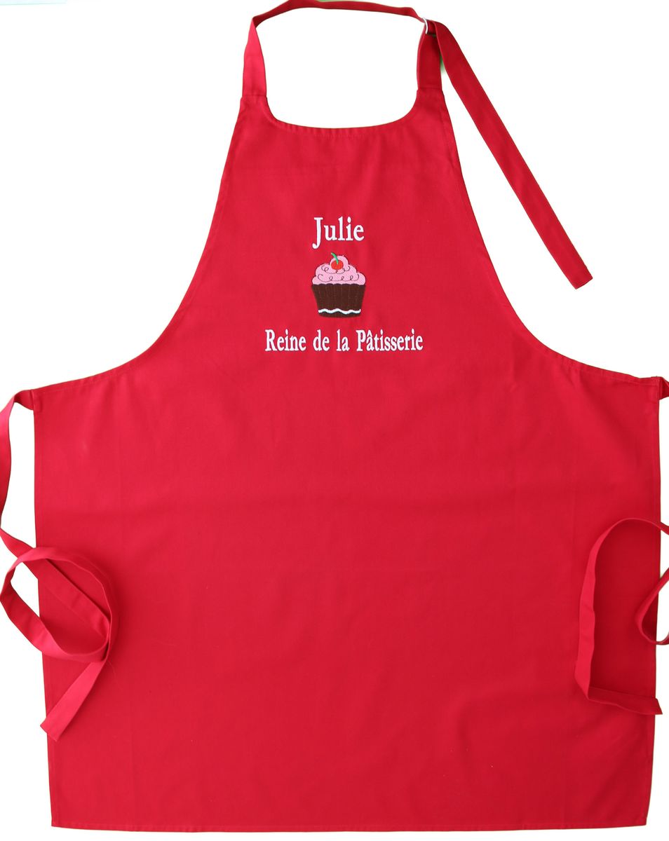 Un tablier en coton brodé qui vous donnera envie de cuisiner Un tablier en coton brodé qui vous donnera envie de cuisiner