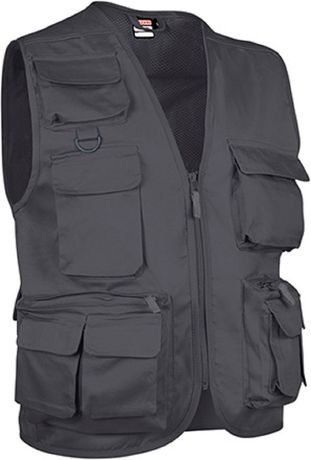 Gilet safari multitasca c/retina interna Nero Gilet safari multitasca c/retina interna Nero