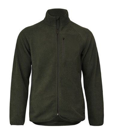 Veste Polaire à Capuche – Bleu Glacier
