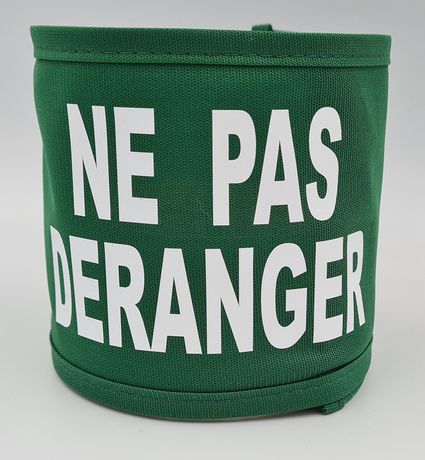 Chasuble Ne Pas Déranger Distribution Médicaments - Bords Réfléchissants - Tailles S/M L/XL XXL/3XL - Fabriquée En France