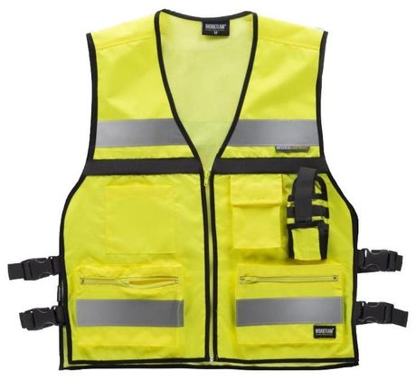 Gilet De Sécurité Fluo Pour évacuation Serre File - 10