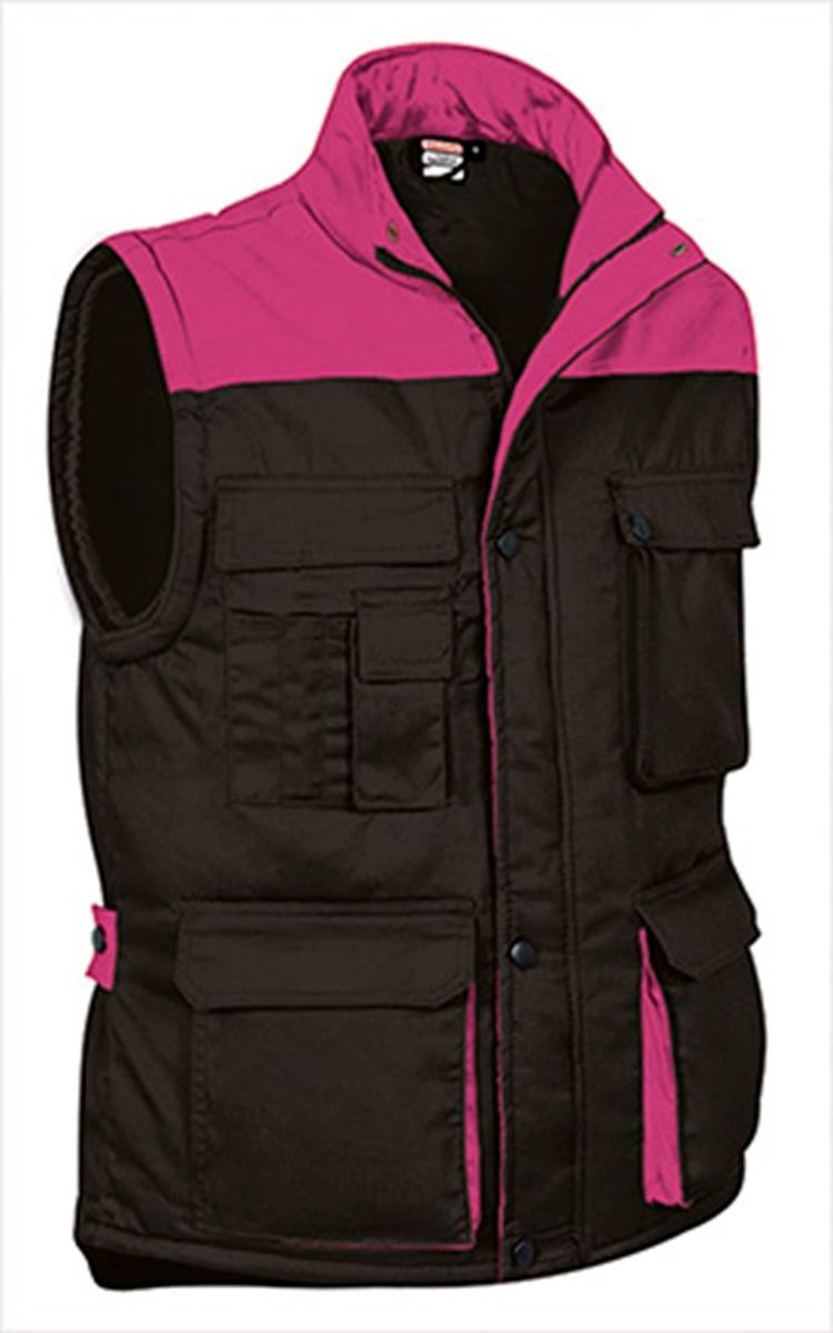 Gilet de travail rembourré coupe-vent anti-tâches - JN813 - gris carbone Gilet de travail rembourré coupe-vent anti-tâches - JN813 - gris carbone