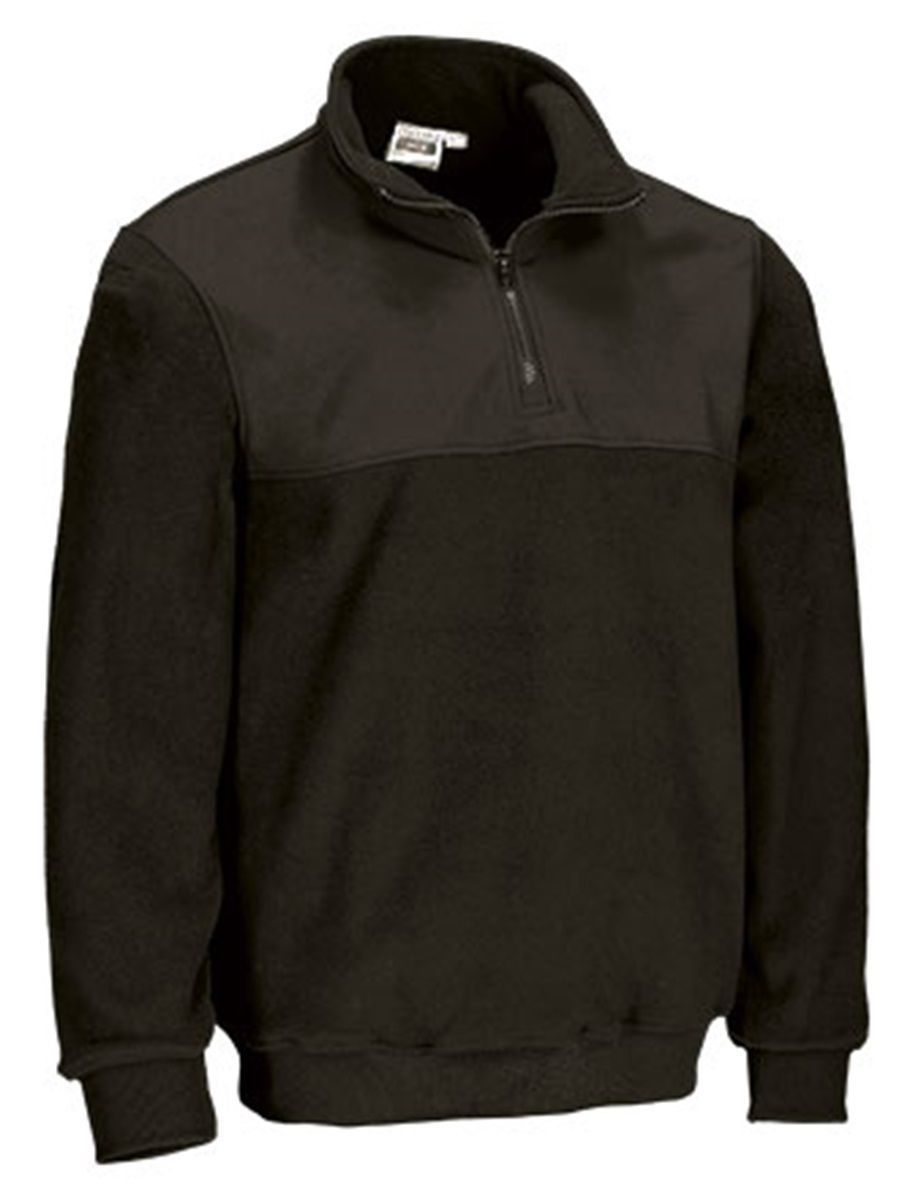 Sweatshirt Pull Polaire Homme Travail Sweat Polaire Demi Zip Homme