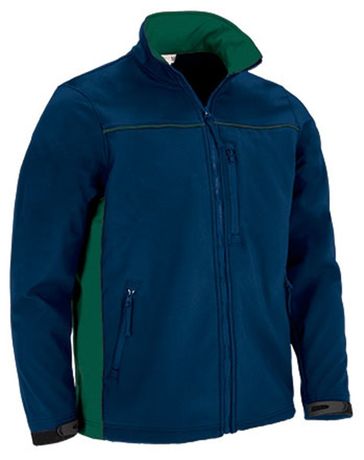 MISEMIYA Veste Softshell Professionnelle Homme - Réf 6432 Bleu Marine - Confort Et Résistance