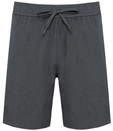 Short de padel - Homme - PA1030 - gris foncé et noir