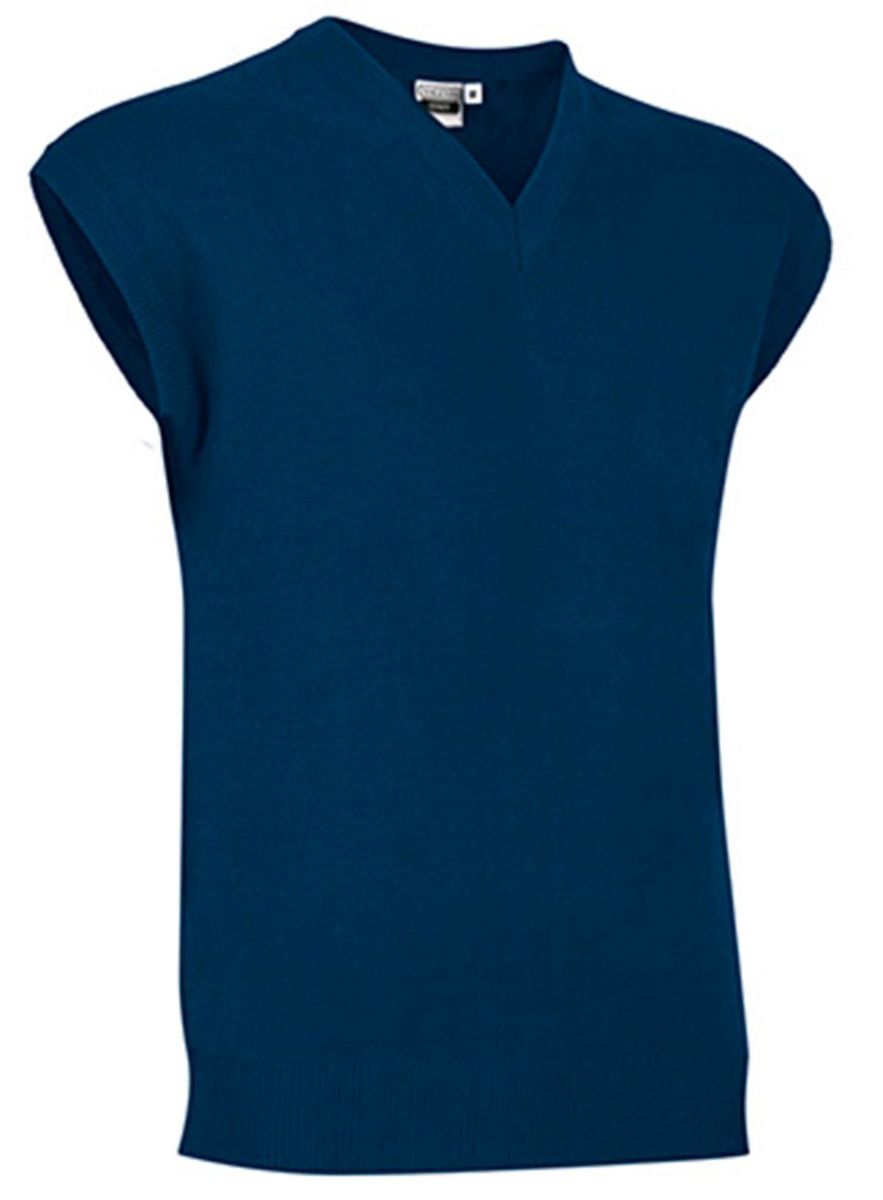 Pull sans manches col V Débardeur Homme1