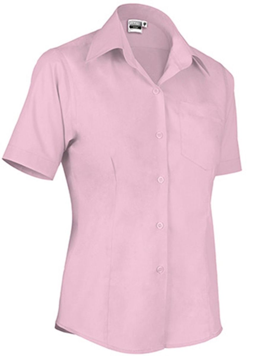 LCWAIKIKI Classic Chemise Unie à Manches Courtes pour Femmes - S4LQ42Z8 LCWAIKIKI Classic Chemise Unie à Manches Courtes pour Femmes - S4LQ42Z8