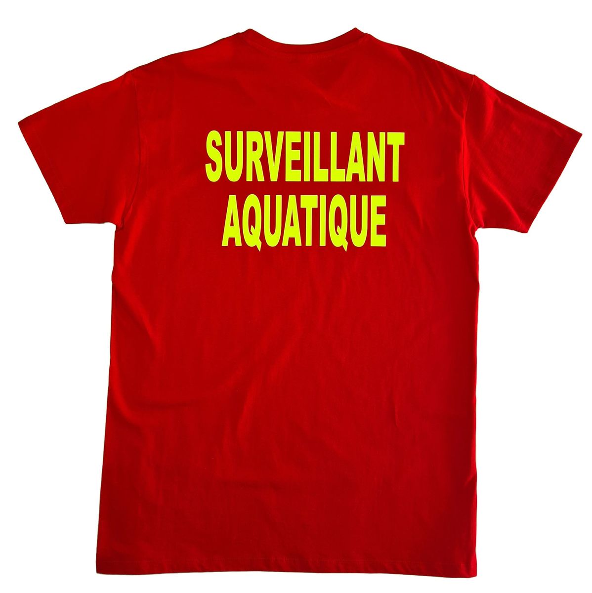 T-shirt surveillant aquatique piscine baignade