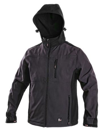 Veste de travail softshell - Homme - CXS1230-066 - gris et noir