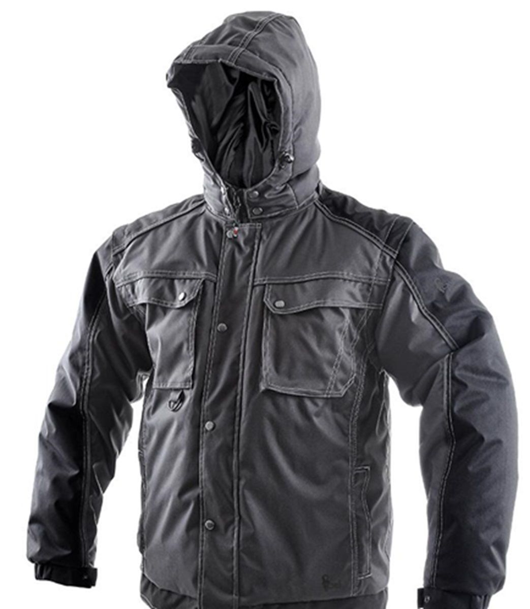 Veste de travail matelassée 2 en 1 - Homme - CXS1210-001 - gris et noir