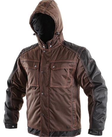 Veste de travail matelassée 2 en 1 - Homme - CXS1210-001 - marron et noir