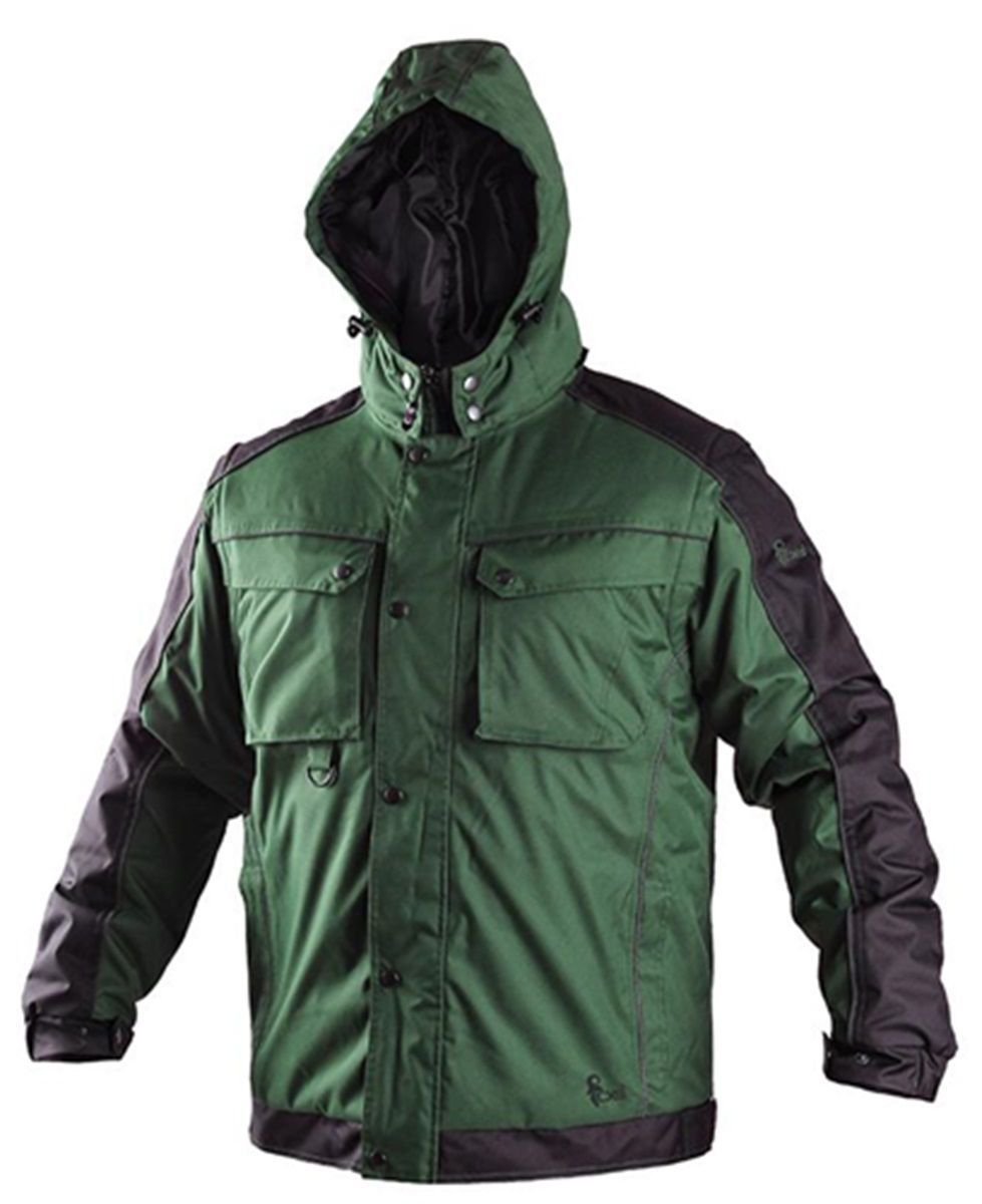 Veste de travail matelassée 2 en 1 - Homme - CXS1210-001 - vert et noir