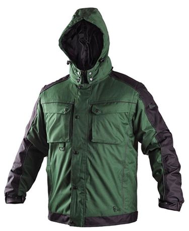 Veste de travail matelassée 2 en 1 - Homme - CXS1210-001 - vert et noir