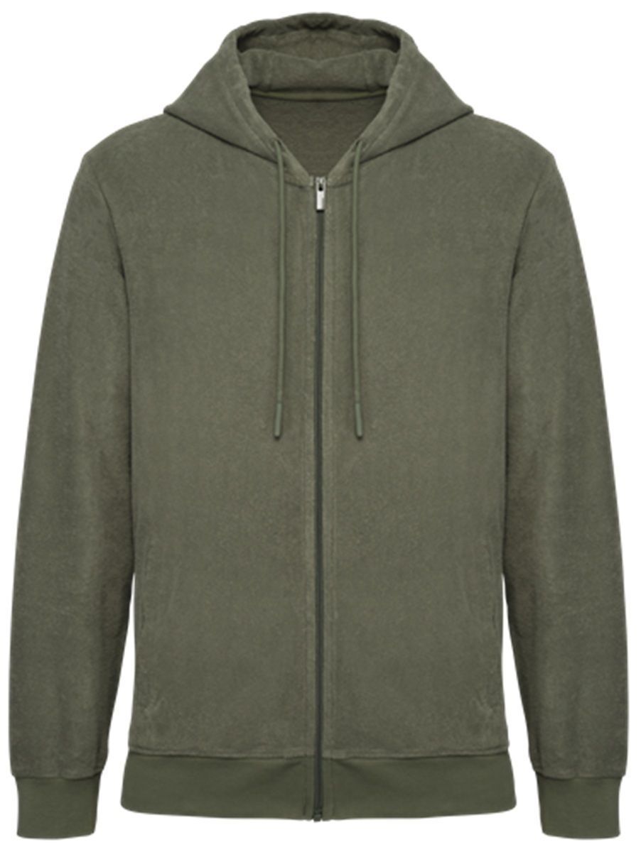Capuche Zippé Sweat Capuche Homme Vert Sweat à Capuche Zippé