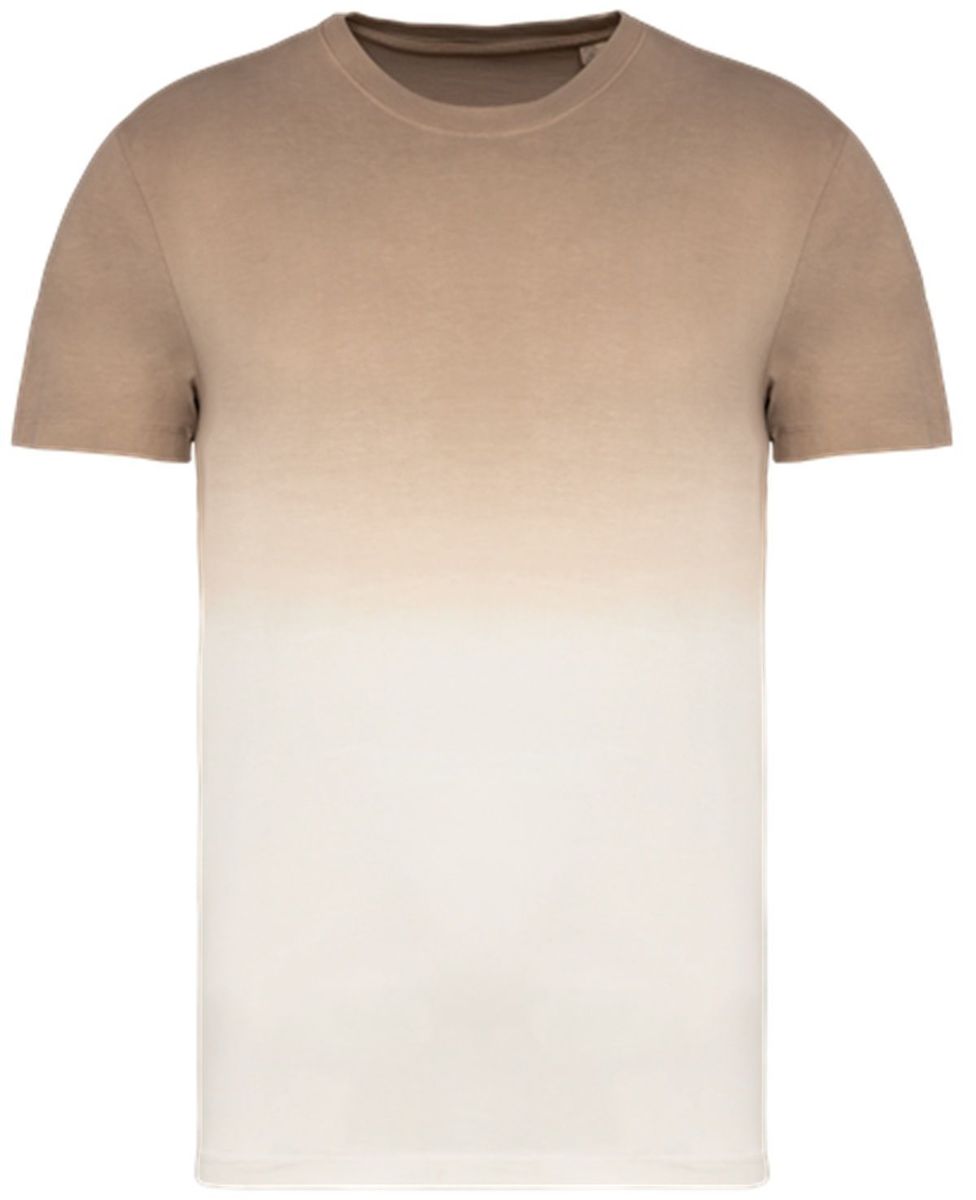 T-shirt écoresponsable Dipe-Dye - Unisexe - PAT345 - beige wet sand