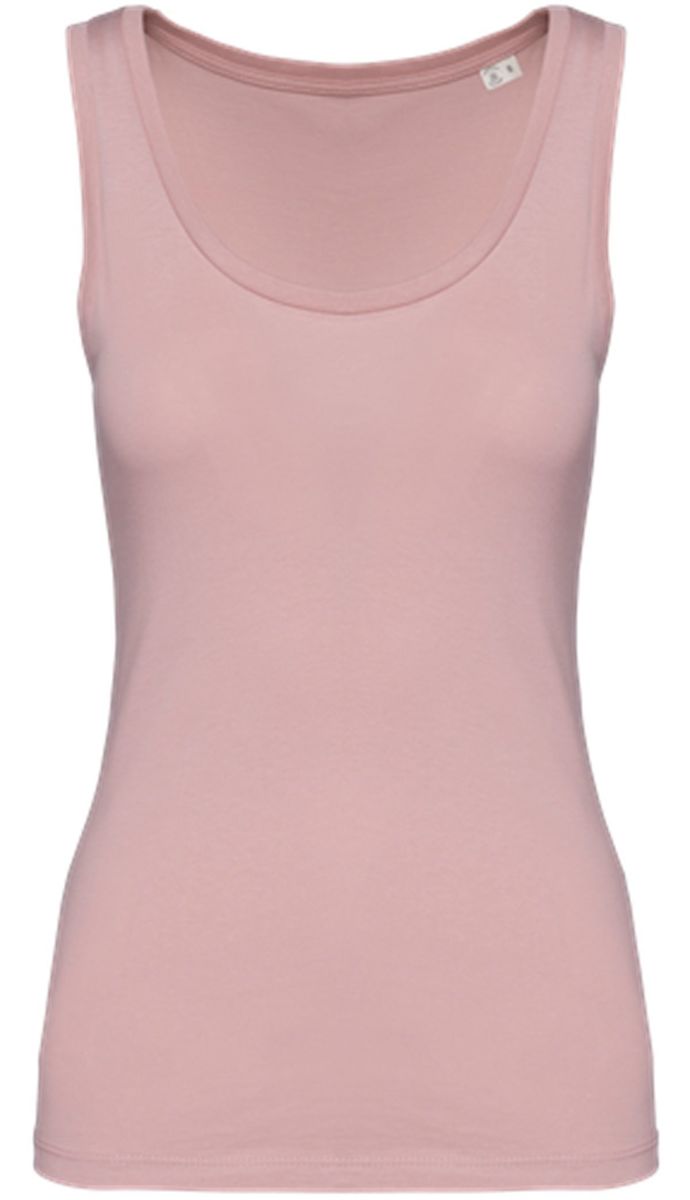 Débardeur écoresponsable - Femme - PAT341 - rose pétale