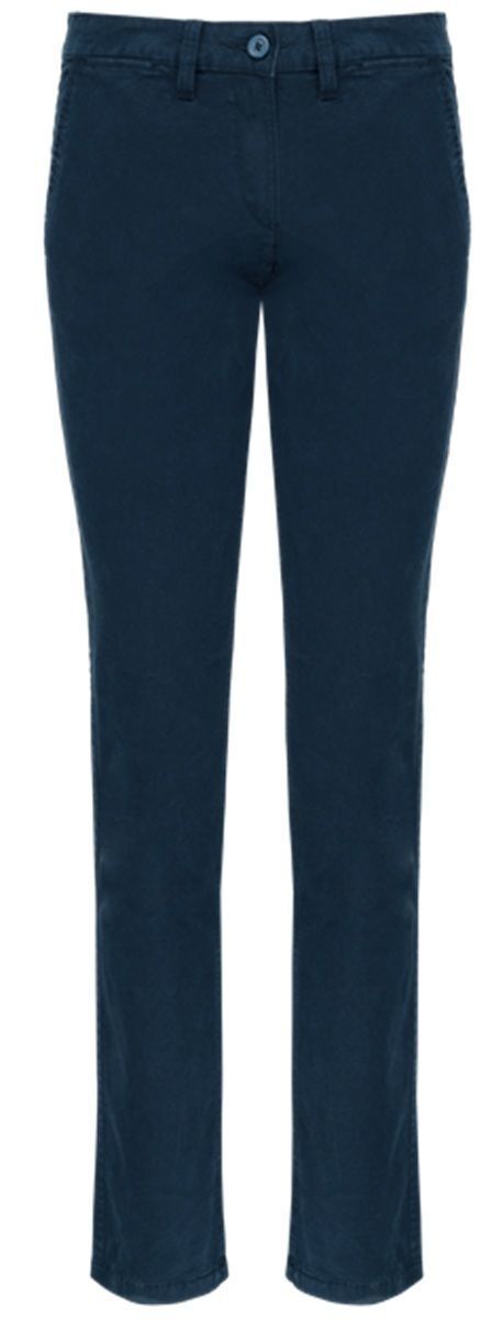 Pantalon chino - Femme - PAT741 - bleu marine foncé