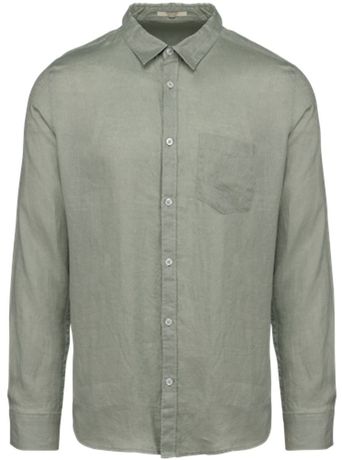 Chemise en lin - Homme - PATS504 - vert almond green