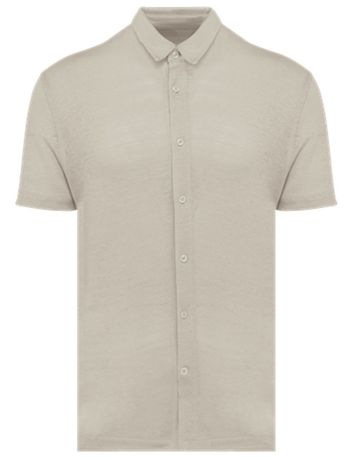 Chemise Homme Décontractée à Manches Longues - Col Classique, Poche, Double Épaule, Taille XXL