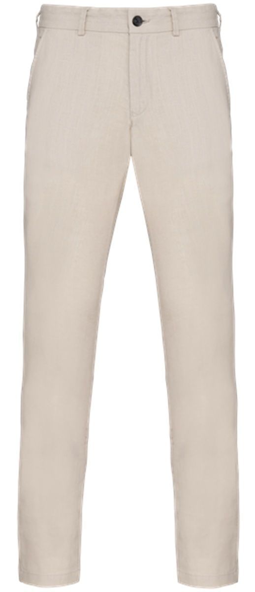 Pantalon en lin - Homme - PATS710 - beige linen sand