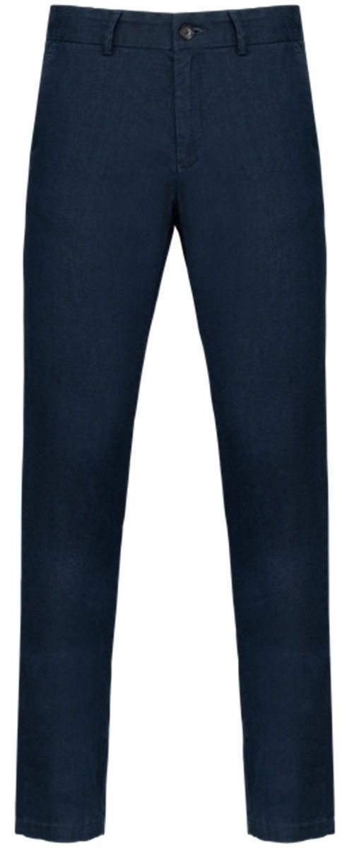 Pantalon en lin - Homme - PATS710 - bleu marine