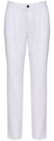 Pantalon en lin - Femme - PATS712 - blanc