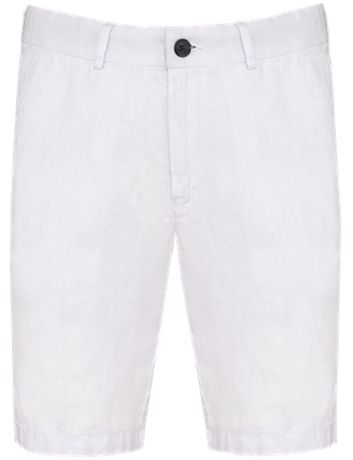 Bermuda en lin - Homme - PATS711 - blanc