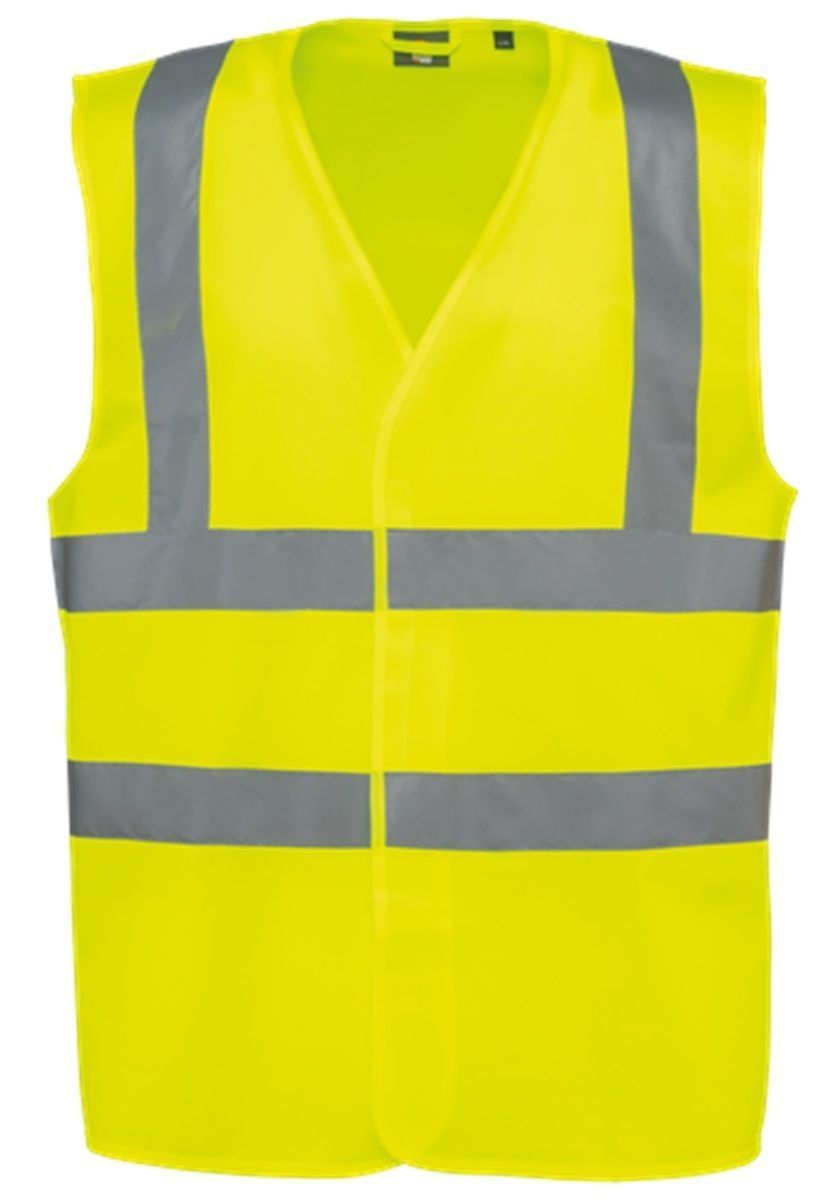 Gilet adulte haute visibilité - Unisexe - WK616 - jaune fluo