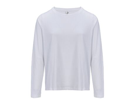 T-shirt manches longues FEMME - 04443 - blanc